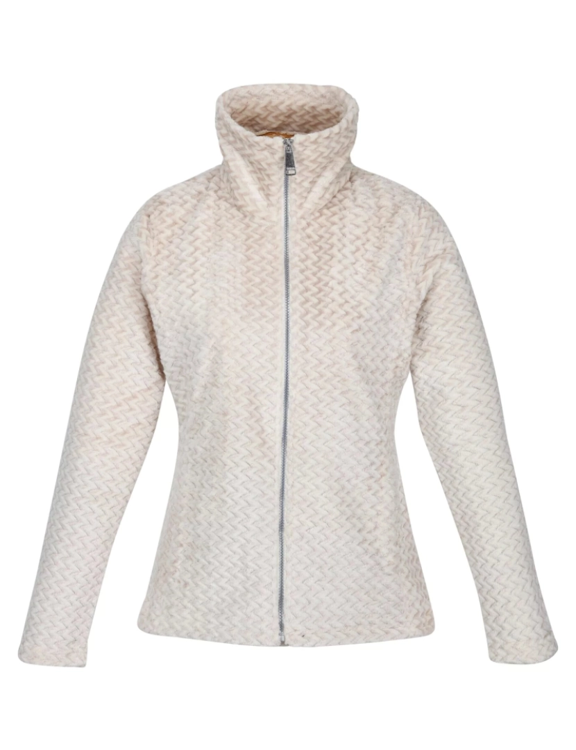 imagem de Regatta Womens/Ladies Heloise Marl Full Zip Fleece Jacket1