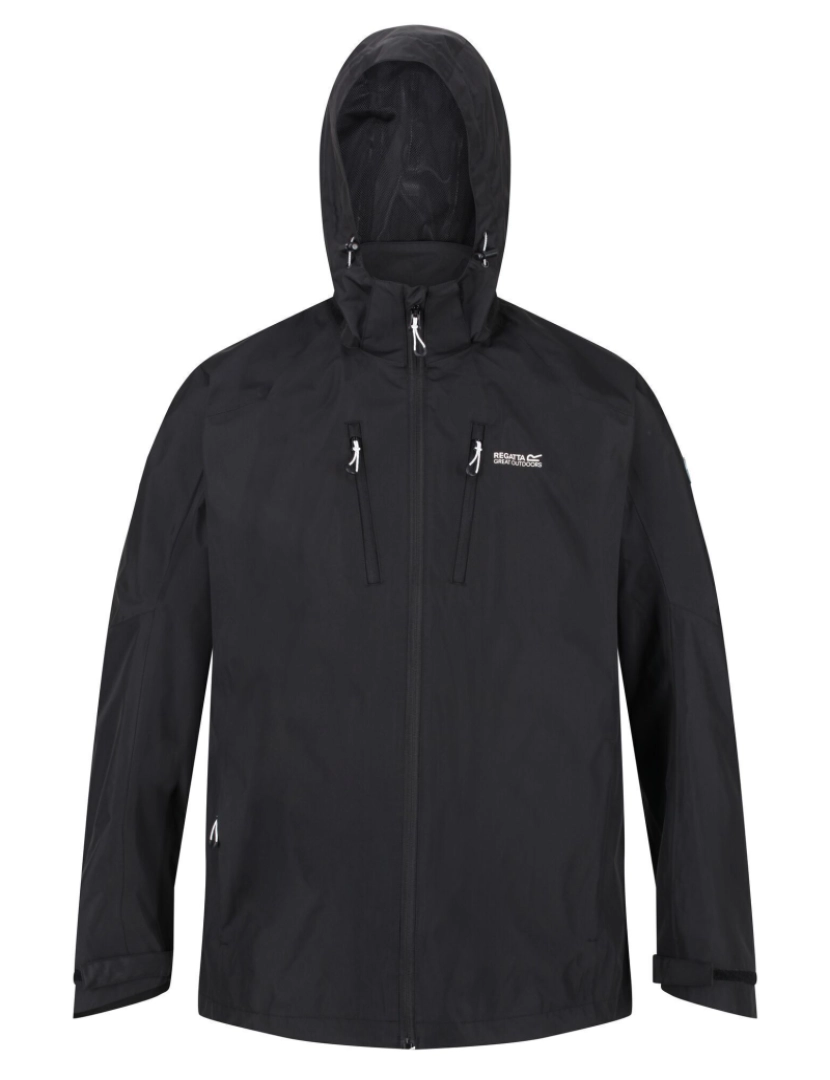 imagem de Regatta Mens Calderdale Iv impermeável Softshell com capuz Andar Jacket1