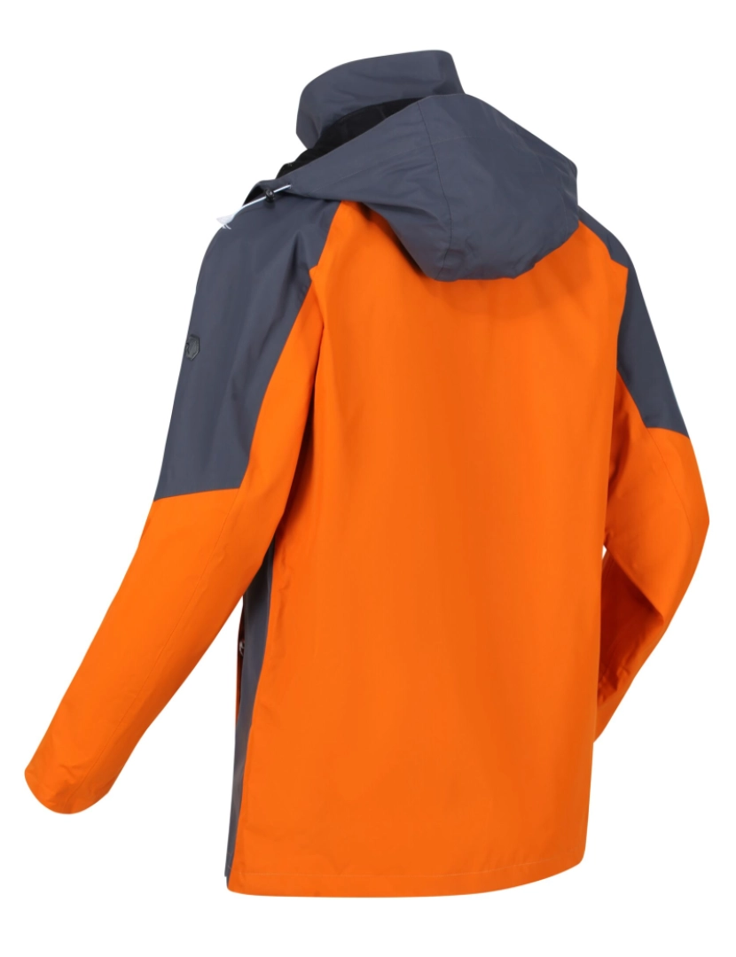 imagem de Regatta Mens Calderdale Iv impermeável Softshell com capuz Andar Jacket4