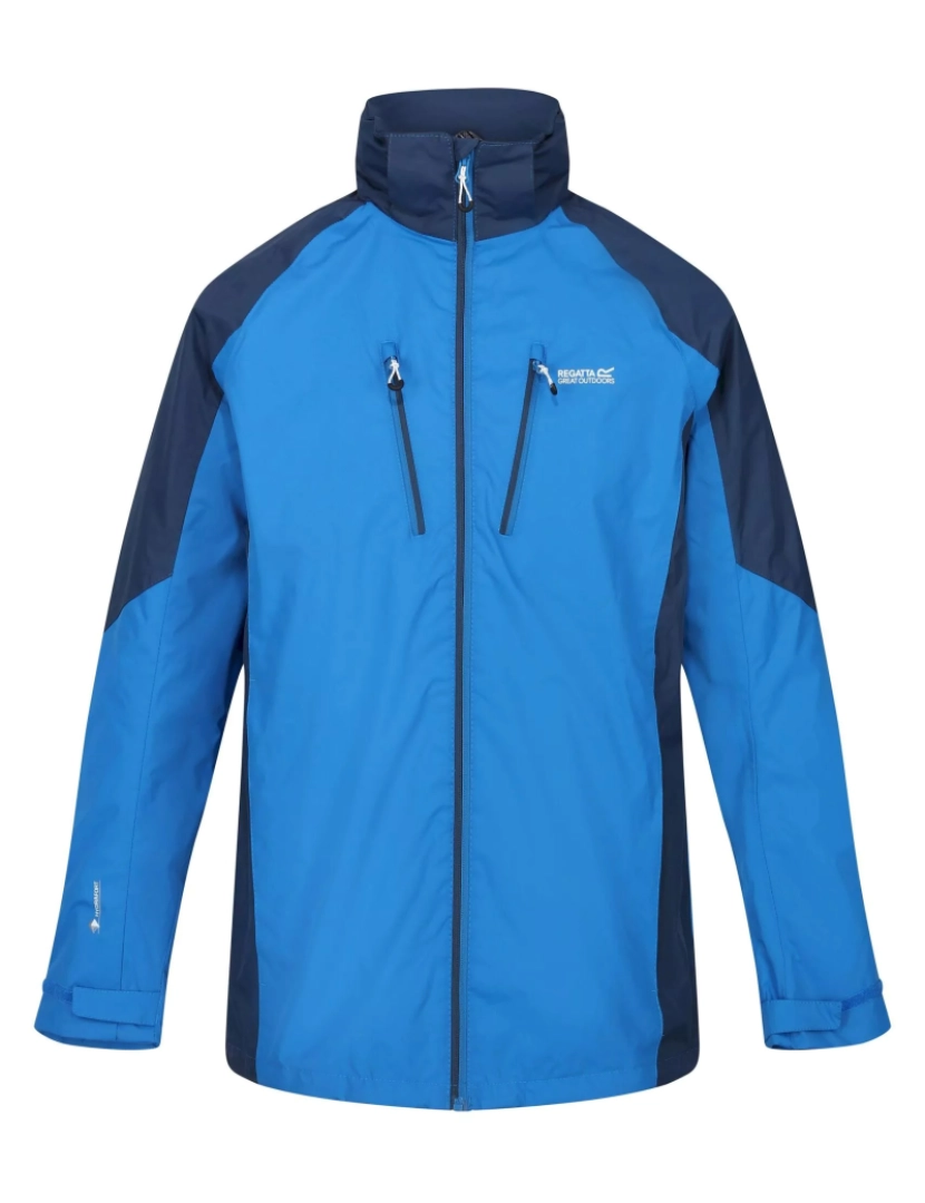 imagem de Regatta Mens Calderdale Iv impermeável Softshell com capuz Andar Jacket1