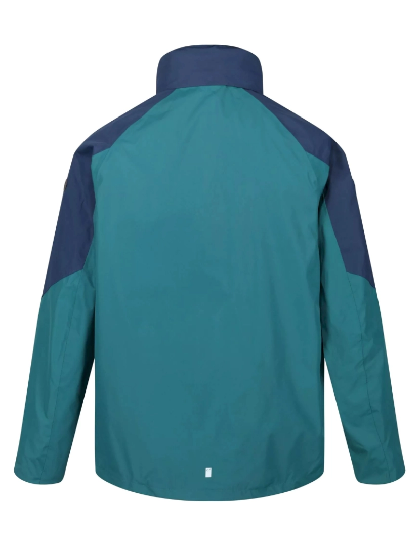 imagem de Regatta Mens Calderdale Iv impermeável Softshell com capuz Andar Jacket2