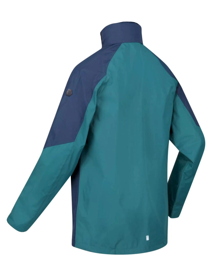 imagem de Regatta Mens Calderdale Iv impermeável Softshell com capuz Andar Jacket3