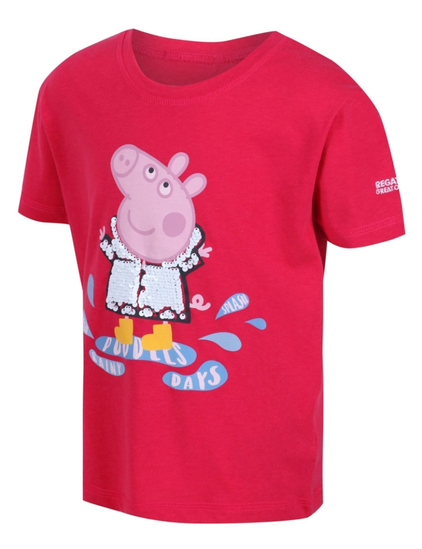 imagem de Regatta Crianças/Kids Peppa Porco Impresso T-shirt de manga curta5