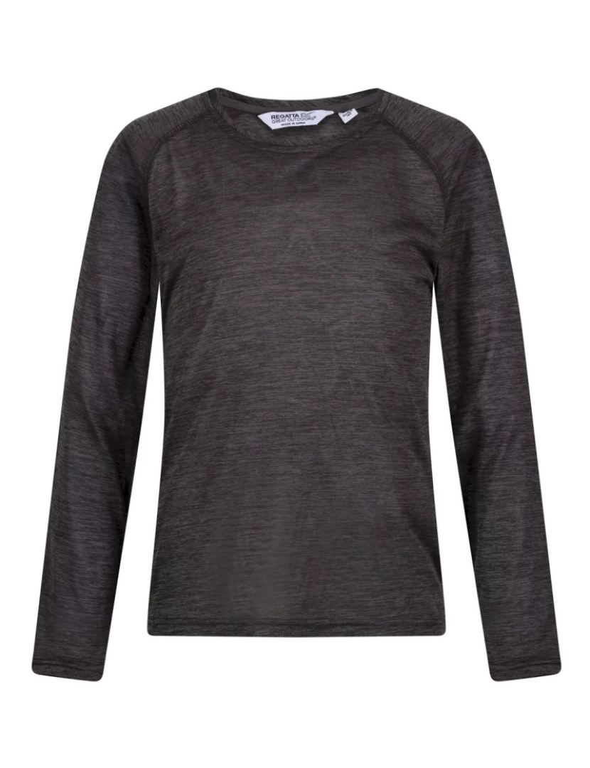 imagem de Regatta Crianças/Kids Burlow Marl Long-Sleeved T-Shirt1