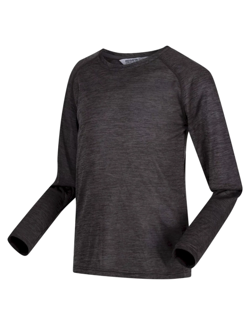 imagem de Regatta Crianças/Kids Burlow Marl Long-Sleeved T-Shirt3