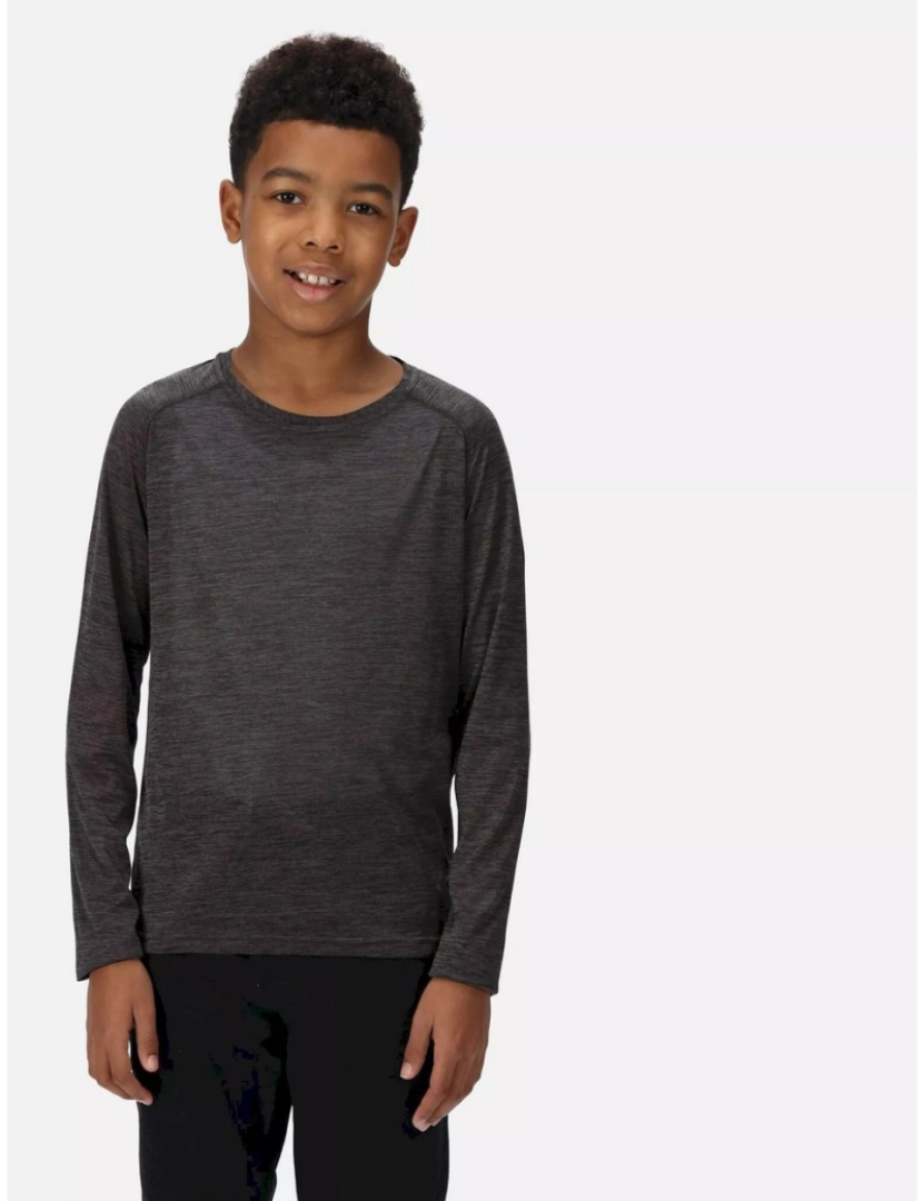 imagem de Regatta Crianças/Kids Burlow Marl Long-Sleeved T-Shirt5