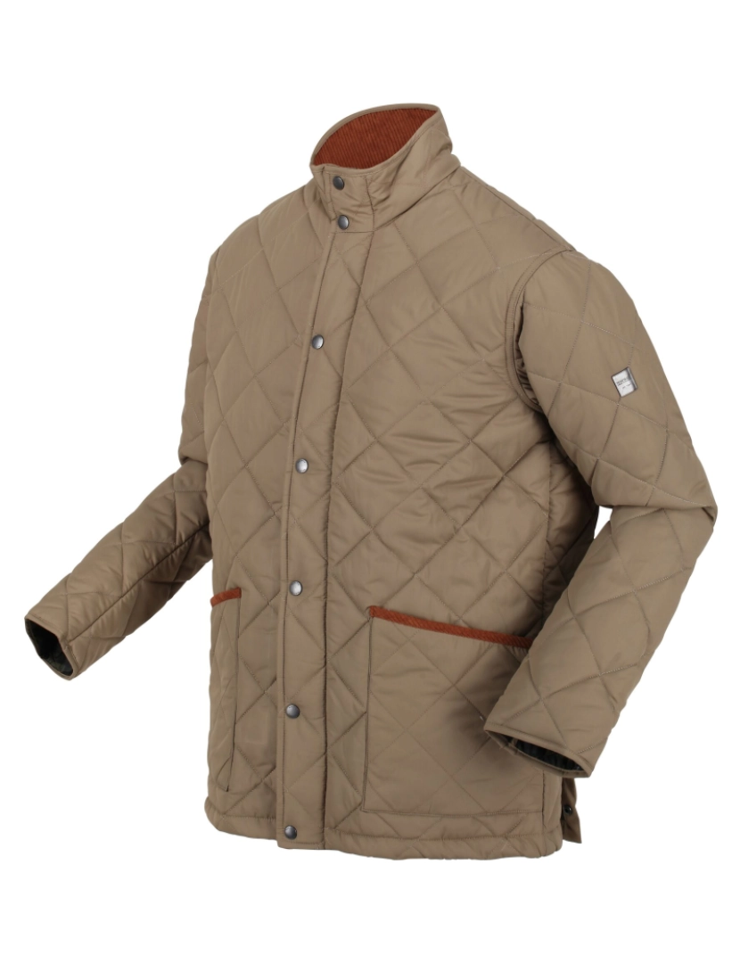 imagem de Regatta Mens Londyn Quilted casaco isolado4