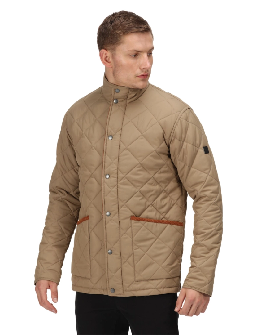 imagem de Regatta Mens Londyn Quilted casaco isolado6