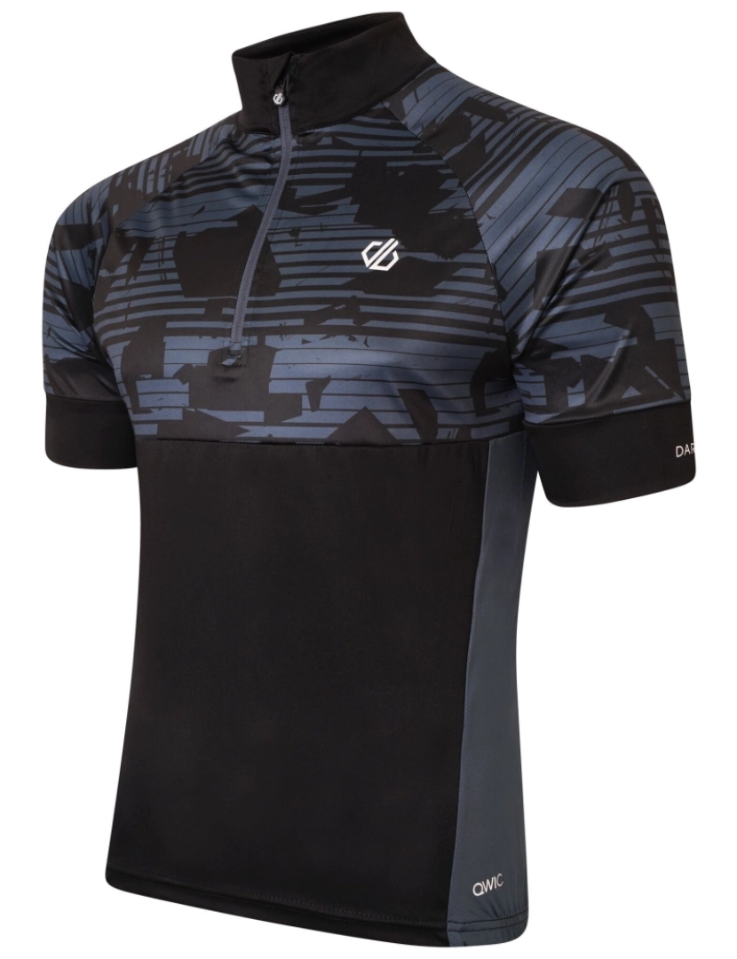 imagem de Dare 2B Mens Stay O curso Ii Downshift Imprimir Ciclismo Jersey3