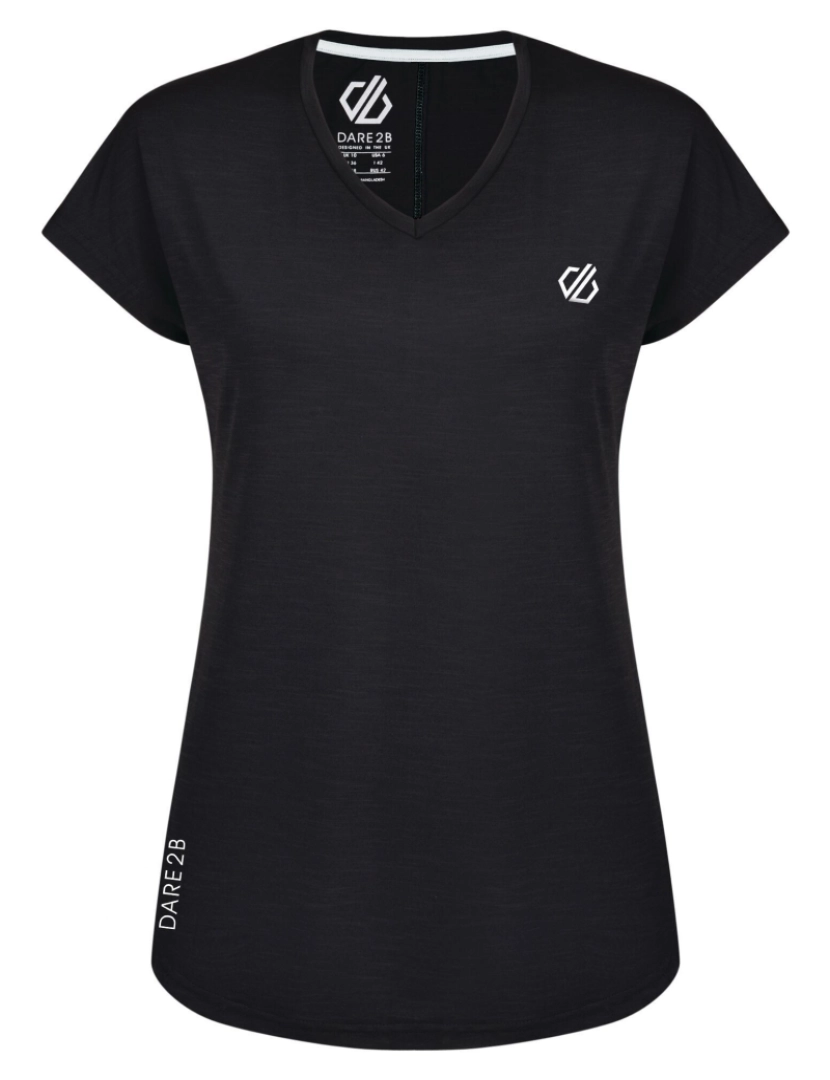 imagem de Dare 2B Mulheres/Ladies Ativa T-shirt1