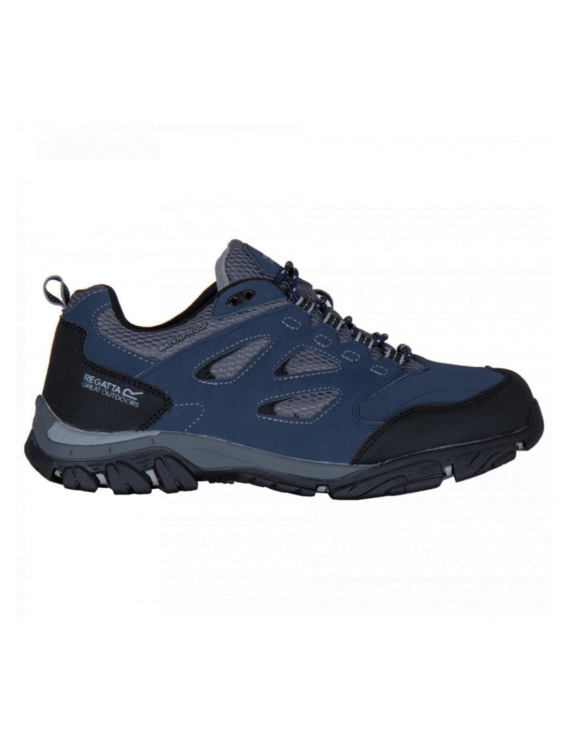 imagem de Regatta Mens Holcombe Iep botas de caminhada baixa3