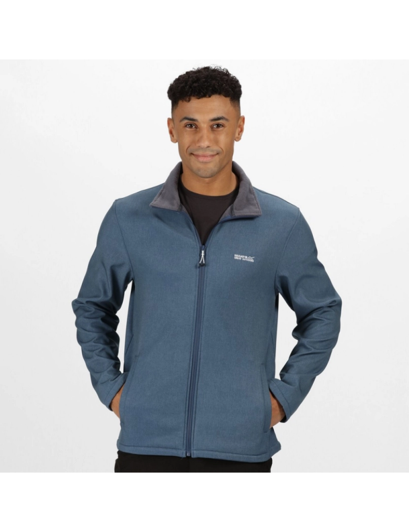 imagem de Regatta Mens Cera V Wind resistente Soft Shell Jacket6