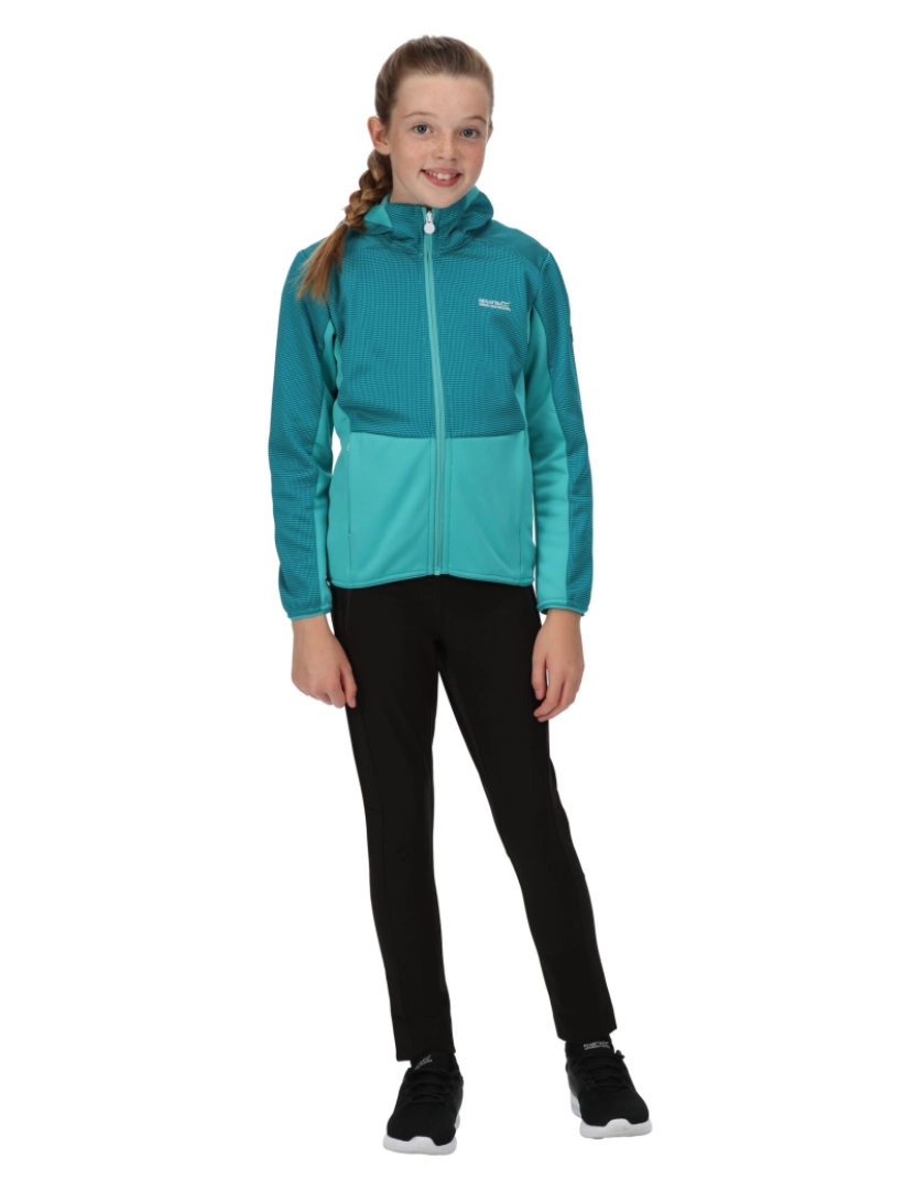 imagem de Regatta Crianças/Kids Highton Full Zip Fleece Jacket5