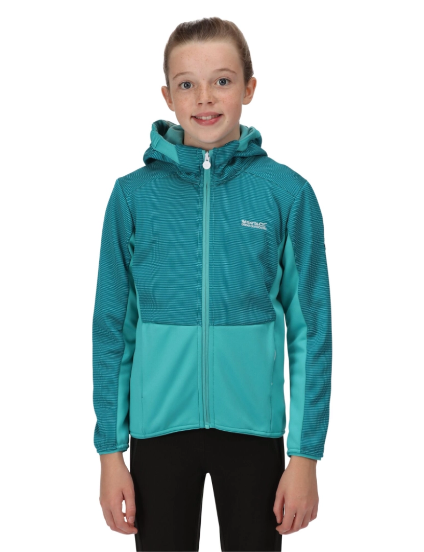 imagem de Regatta Crianças/Kids Highton Full Zip Fleece Jacket6