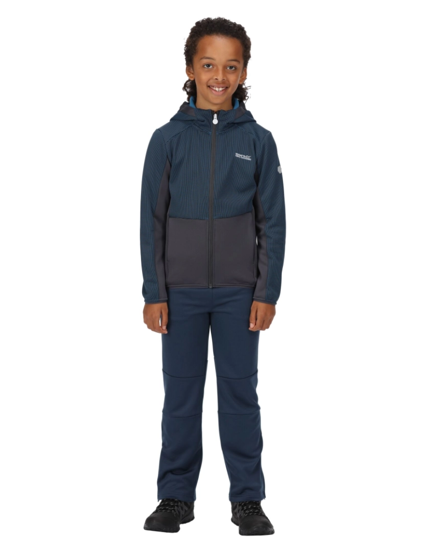 imagem de Regatta Crianças/Kids Highton Full Zip Fleece Jacket6