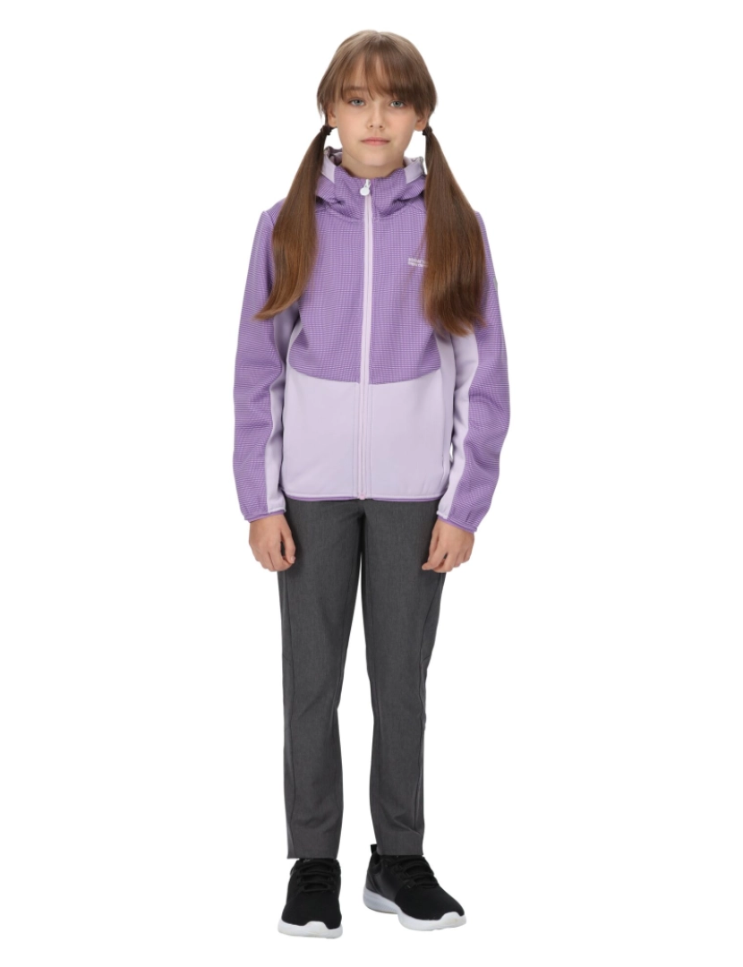 imagem de Regatta Crianças/Kids Highton Full Zip Fleece Jacket5