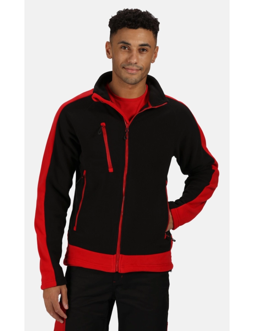 imagem de Regatta Mens Contrast Fleece Jaqueta3