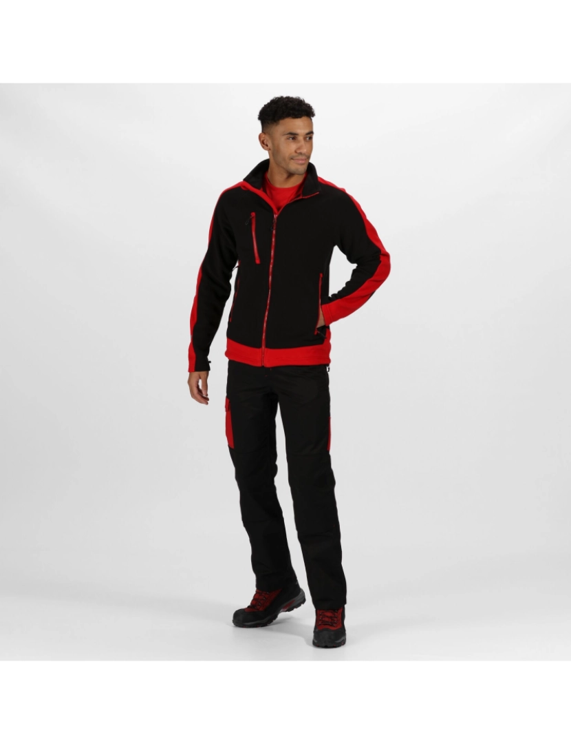 imagem de Regatta Mens Contrast Fleece Jaqueta4