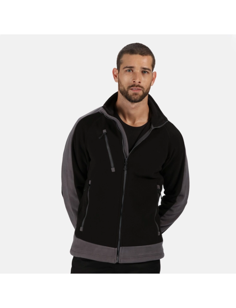 imagem de Regatta Mens Contrast Fleece Jaqueta5