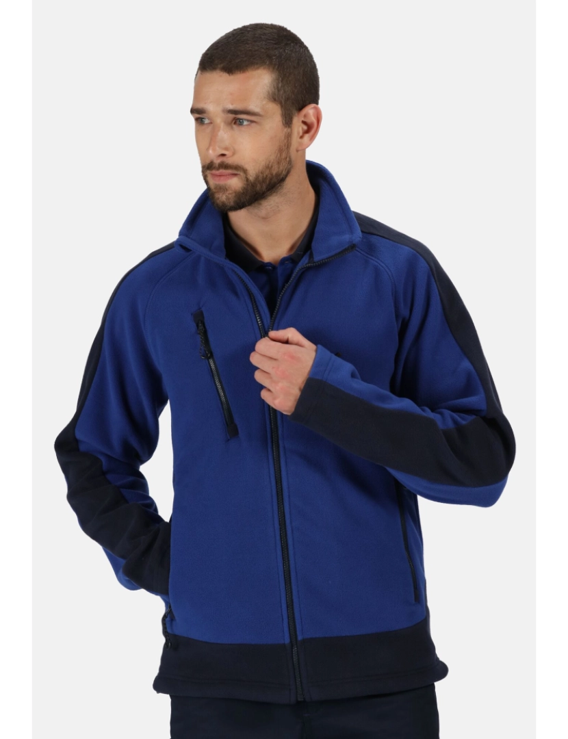 imagem de Regatta Mens Contrast Fleece Jaqueta3