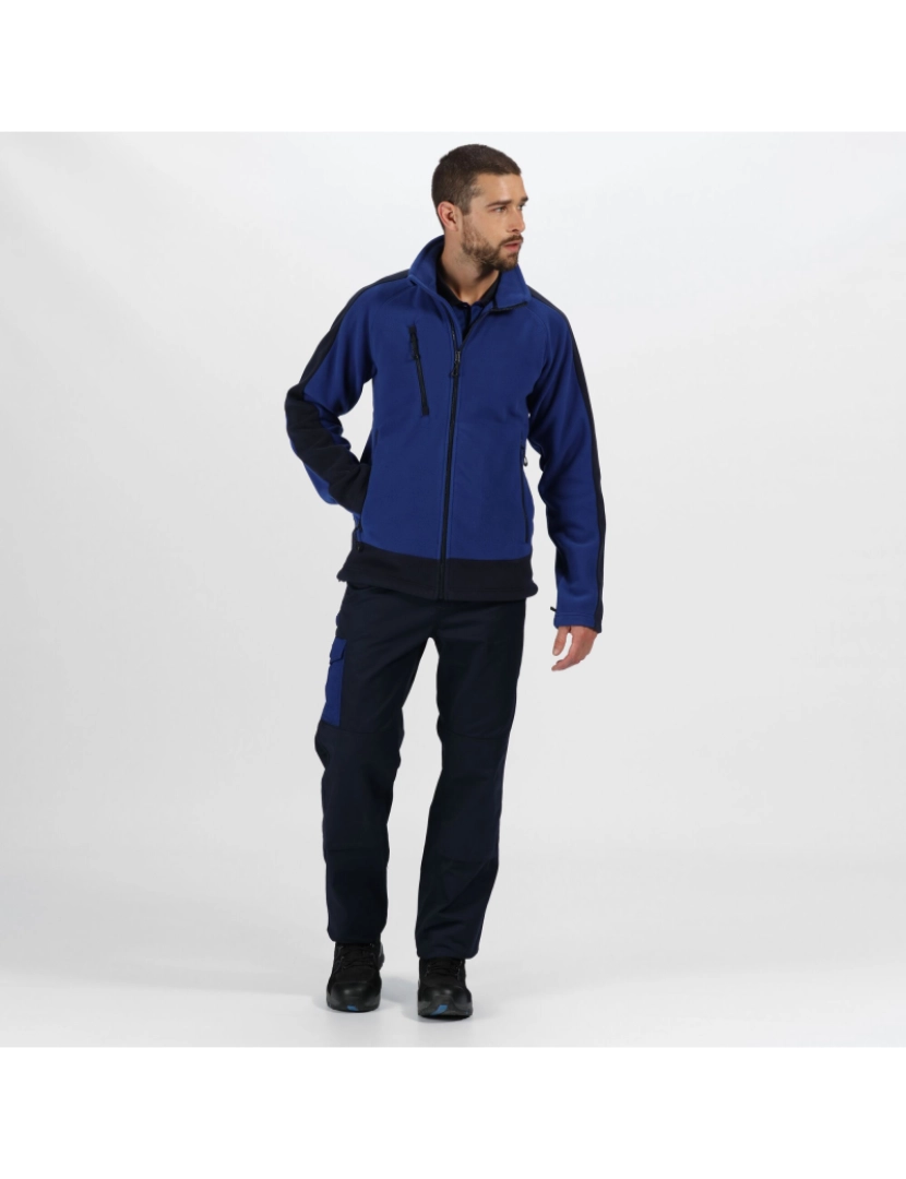 imagem de Regatta Mens Contrast Fleece Jaqueta4