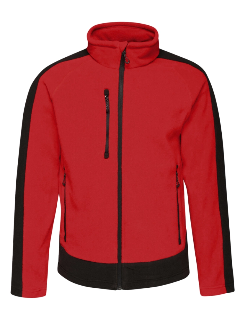 imagem de Regatta Mens Contrast Fleece Jaqueta1