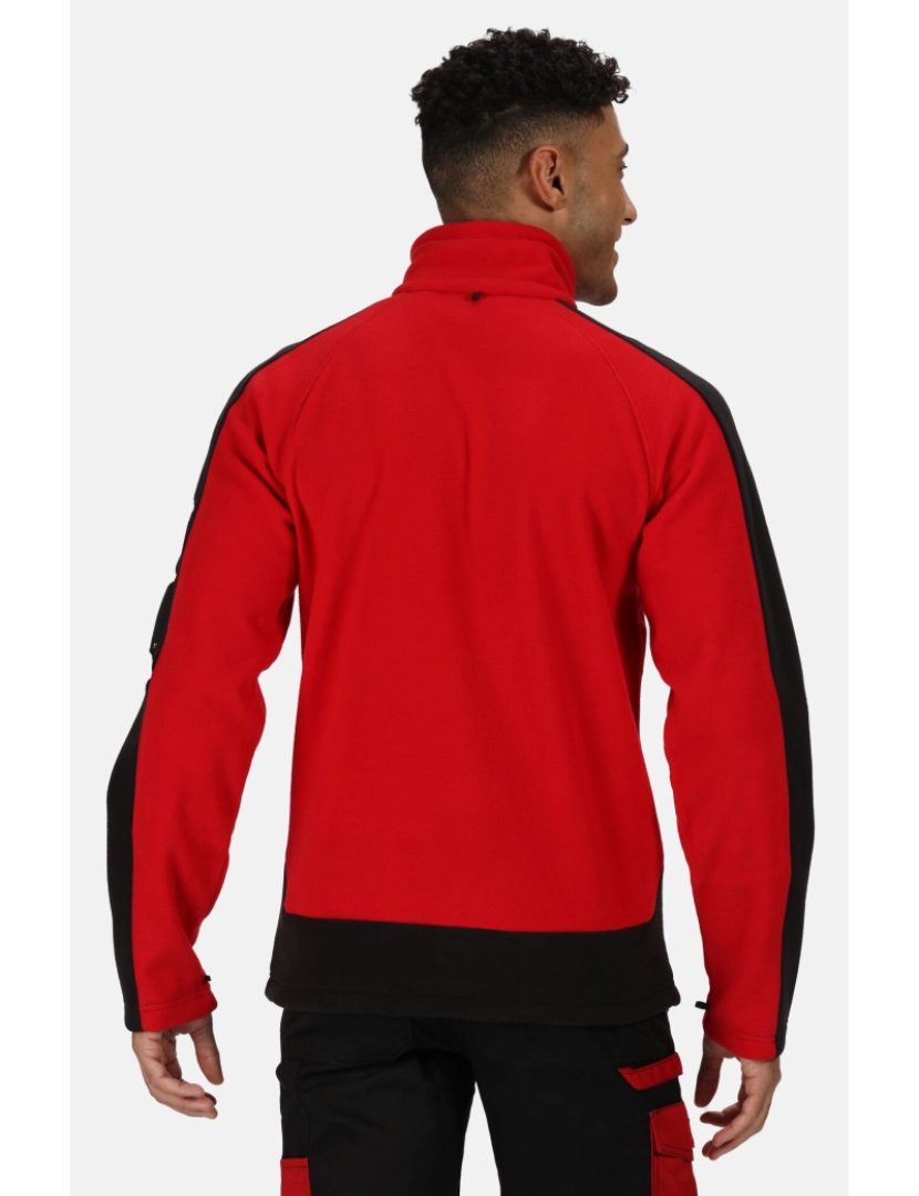 imagem de Regatta Mens Contrast Fleece Jaqueta2