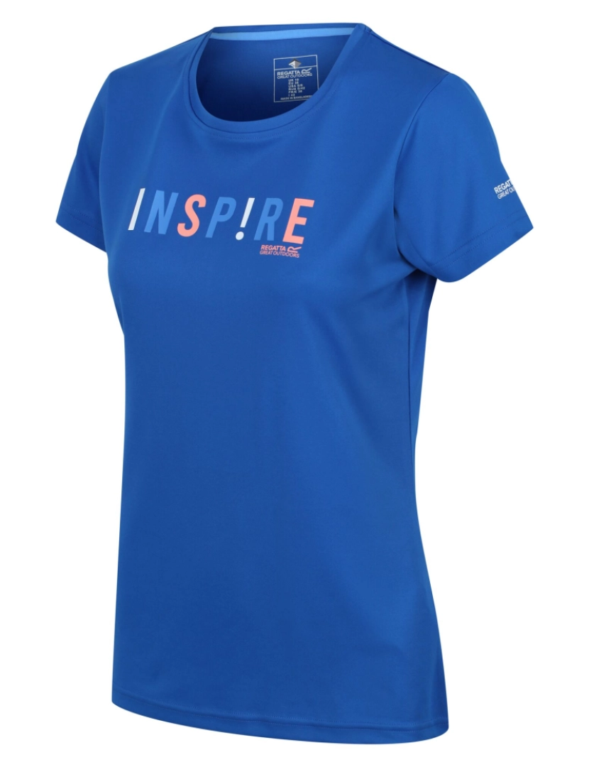 imagem de Regatta Womens/Ladies Fingal Vi Text T-Shirt4