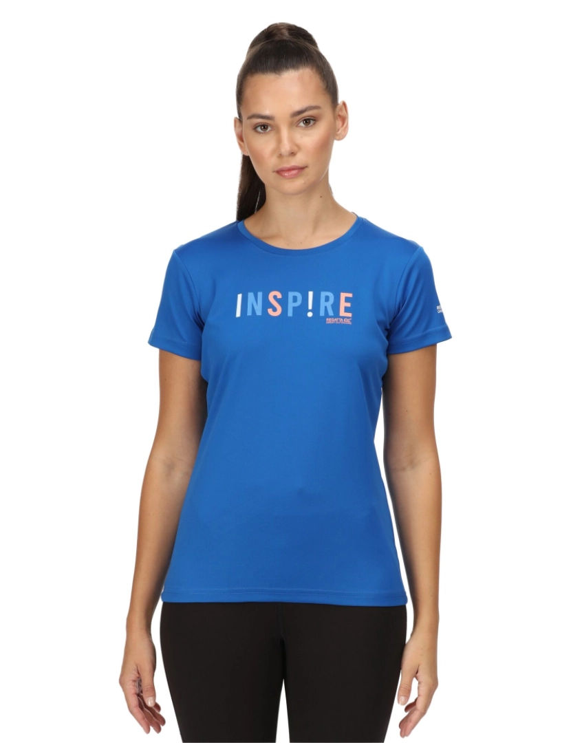 imagem de Regatta Womens/Ladies Fingal Vi Text T-Shirt5