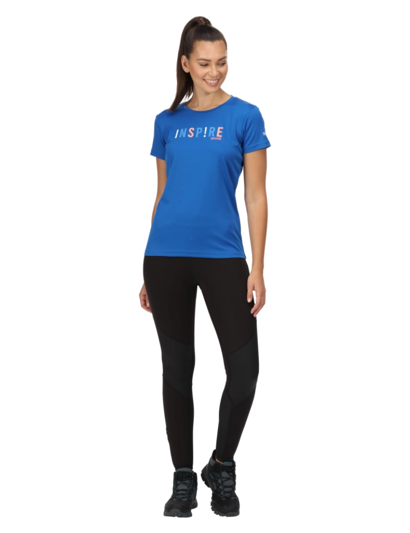 imagem de Regatta Womens/Ladies Fingal Vi Text T-Shirt6