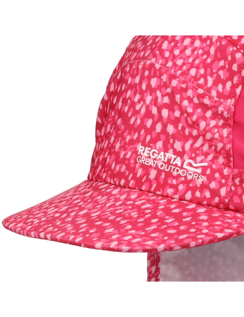 imagem de Regatta Great Outdoors Crianças/Kids Sun Protection Cap - 7-10 Años3