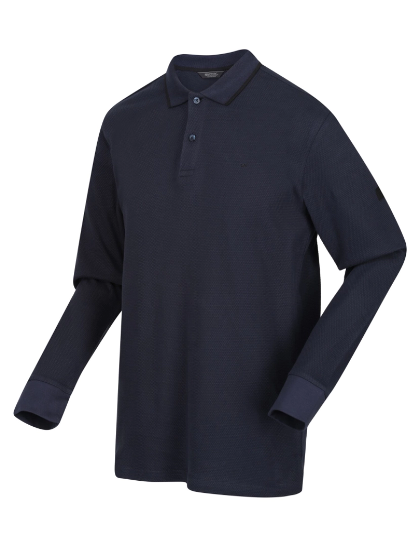 imagem de Regatta Mens Leaonzo Long-Sleeved Polo camisa4