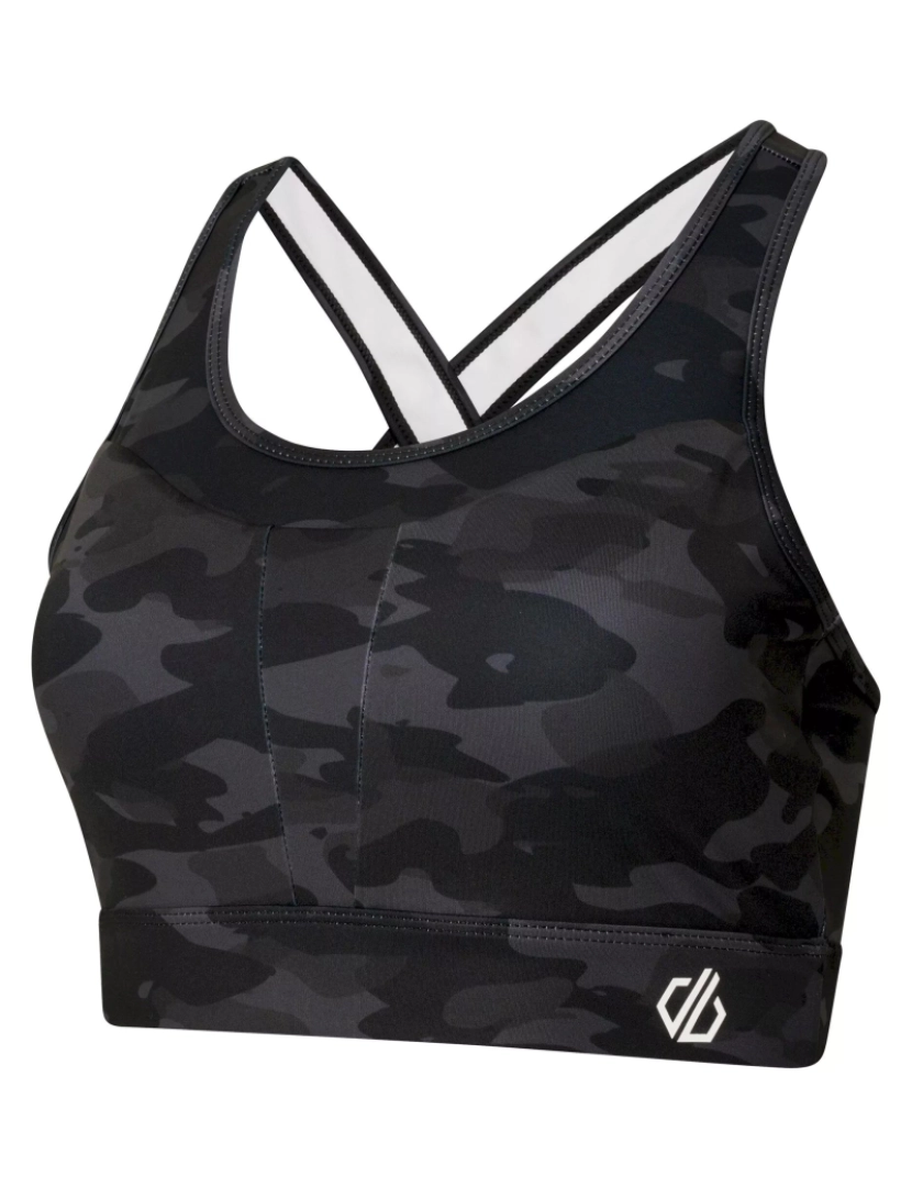 imagem de Dare 2B Mulheres/Ladies The Laura Whitmore Editar - Mantra Camo Recycled Sports Bra3