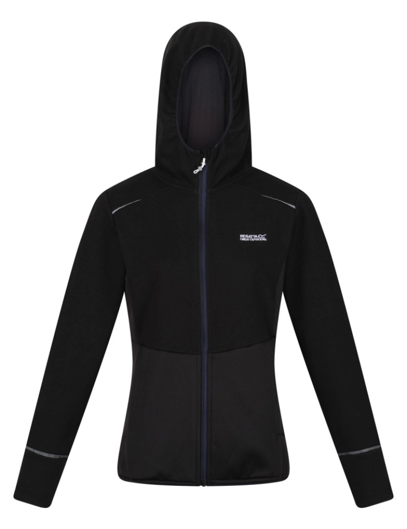 imagem de Regatta Womens/Ladies Textured Fleece Full Zip Hoodie1