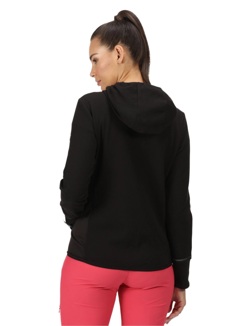 imagem de Regatta Womens/Ladies Textured Fleece Full Zip Hoodie3