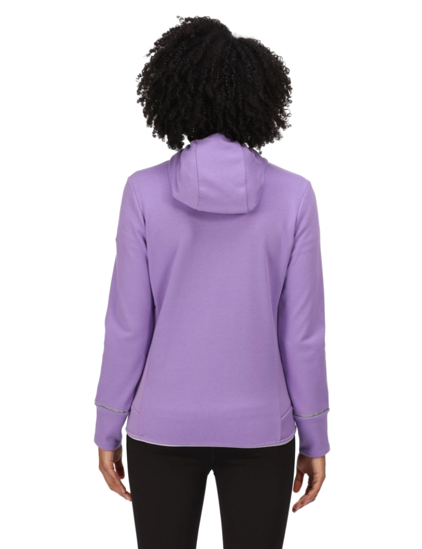 imagem de Regatta Womens/Ladies Textured Fleece Full Zip Hoodie3