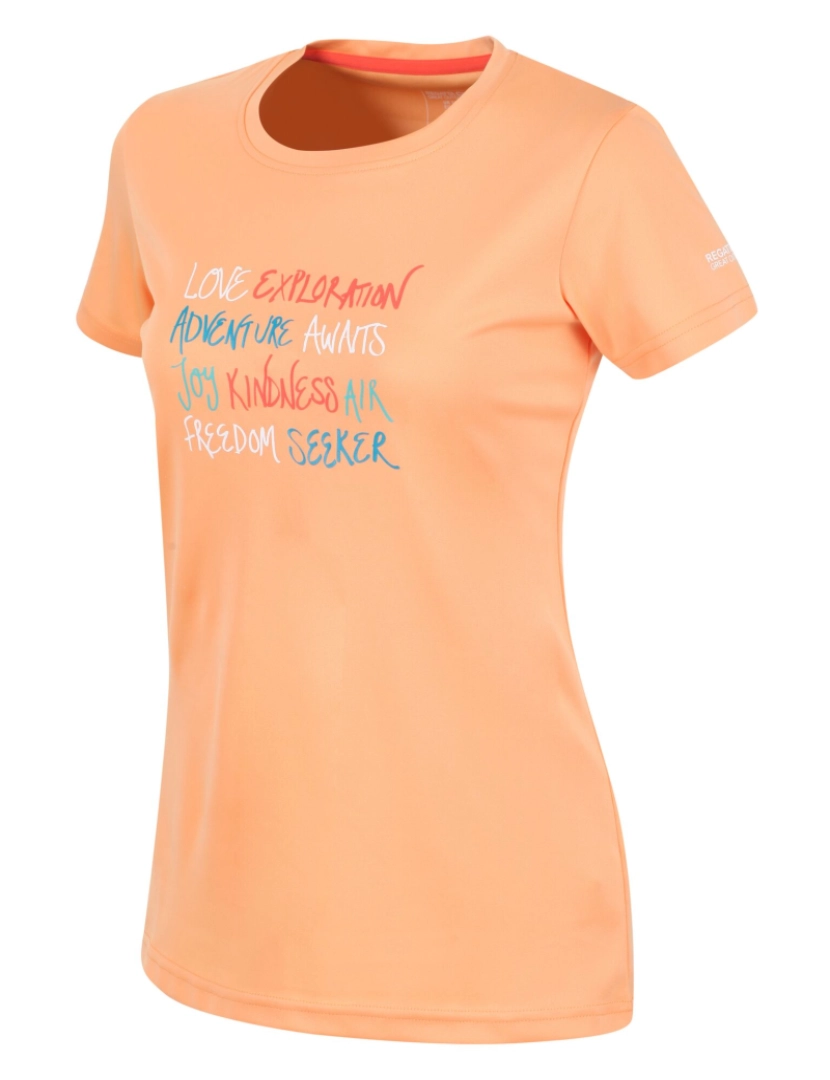 imagem de Regatta Womens/Ladies Fingal Vi Impresso T-shirt4