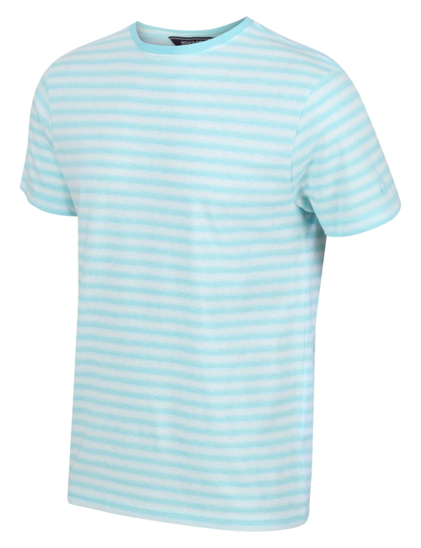 imagem de Regatta Mens Brayden Mini Stripe T-shirt3