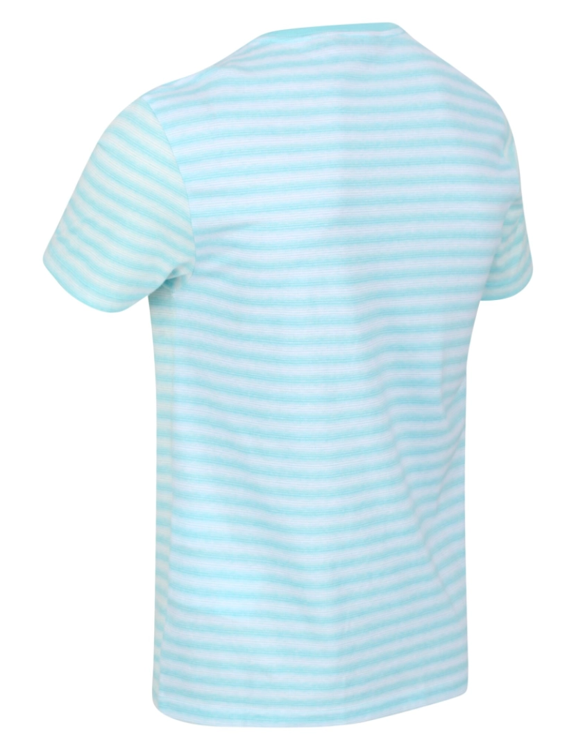 imagem de Regatta Mens Brayden Mini Stripe T-shirt4