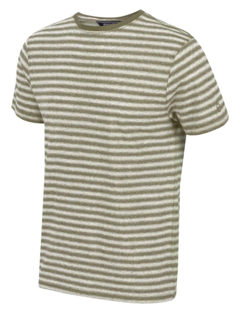 imagem de Regatta Mens Brayden Mini Stripe T-shirt3