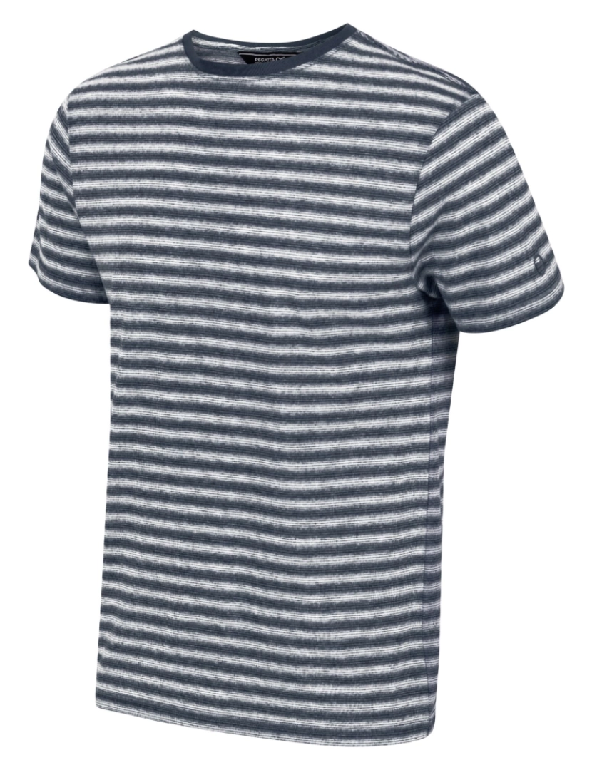 imagem de Regatta Mens Brayden Mini Stripe T-shirt3