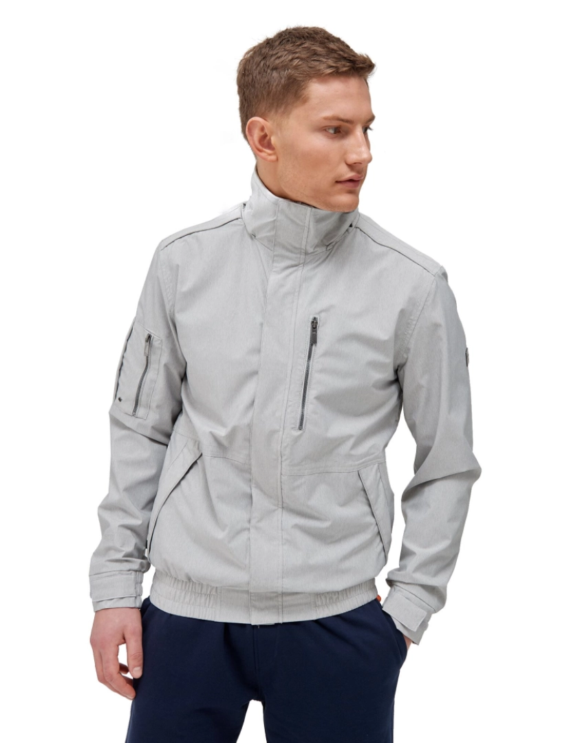 imagem de Regatta Mens Sentindo Linear Impermeável Bomber Jacket3