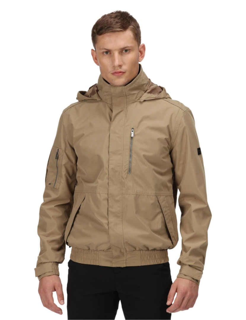 imagem de Regatta Mens Sentindo Linear Impermeável Bomber Jacket4