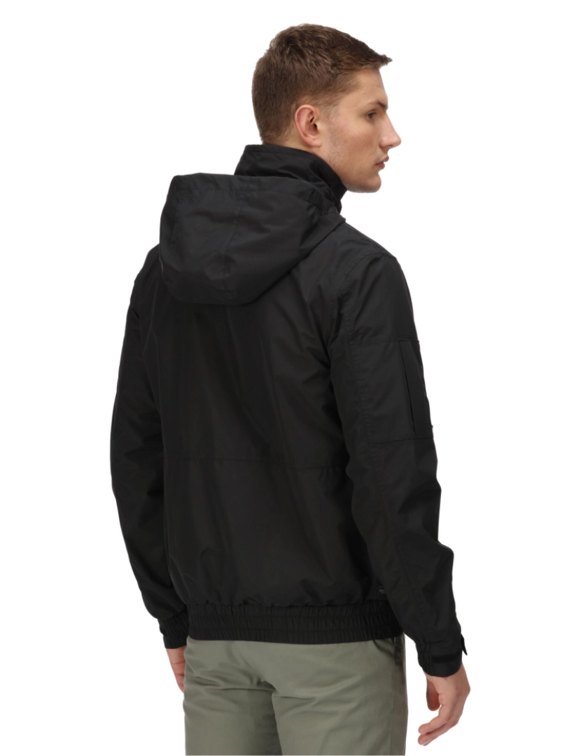 imagem de Regatta Mens Sentindo Linear Impermeável Bomber Jacket5