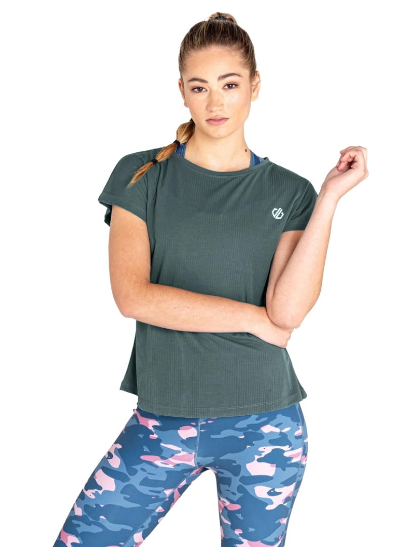 imagem de Dare 2B Mulheres/Ladies Breeze Por T-shirt leve4