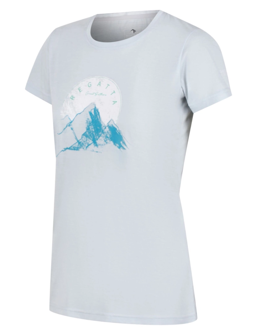 imagem de Regatta Womens/Ladies Fingal Vi Marl T-shirt3