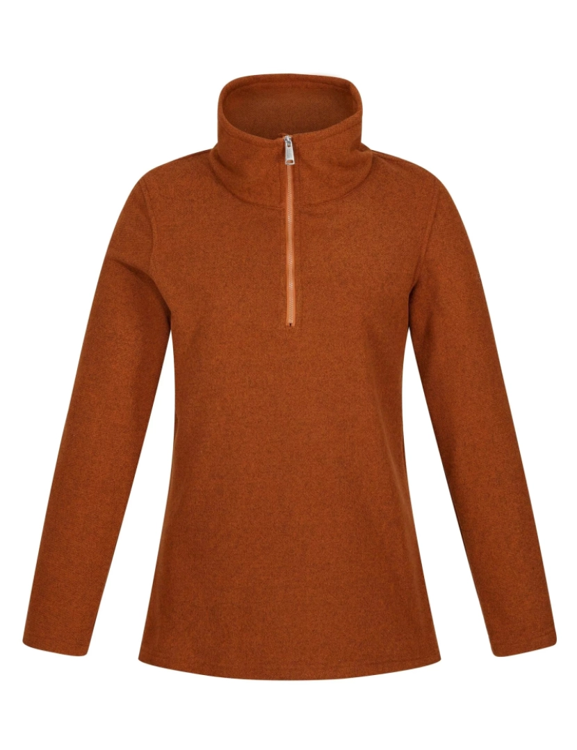 imagem de Regatta Womens/Ladies Kizmit Two Tone Half Zip Fleece Top1