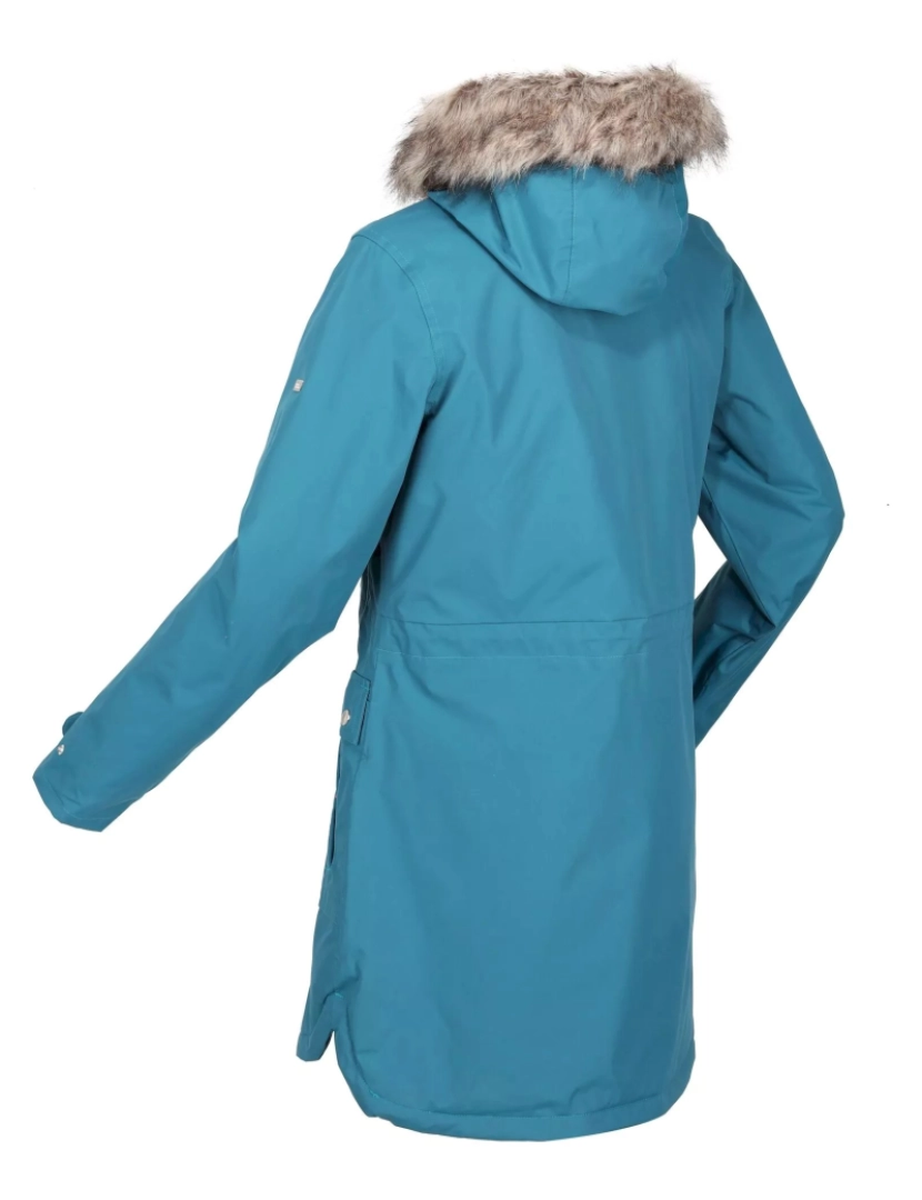 imagem de Regatta Womens/Ladies Sabinka Faux Fur Trim Parka4