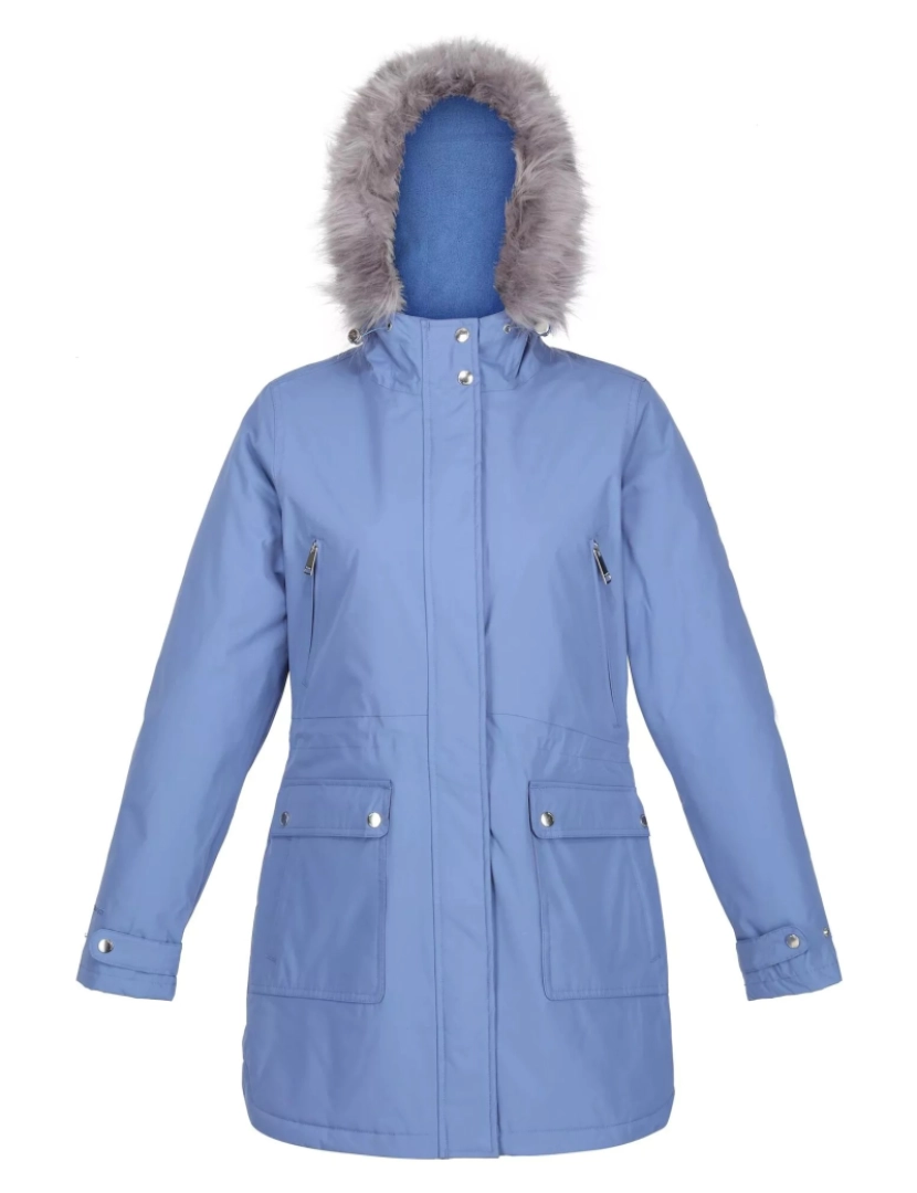 imagem de Regatta Womens/Ladies Sabinka Faux Fur Trim Parka1