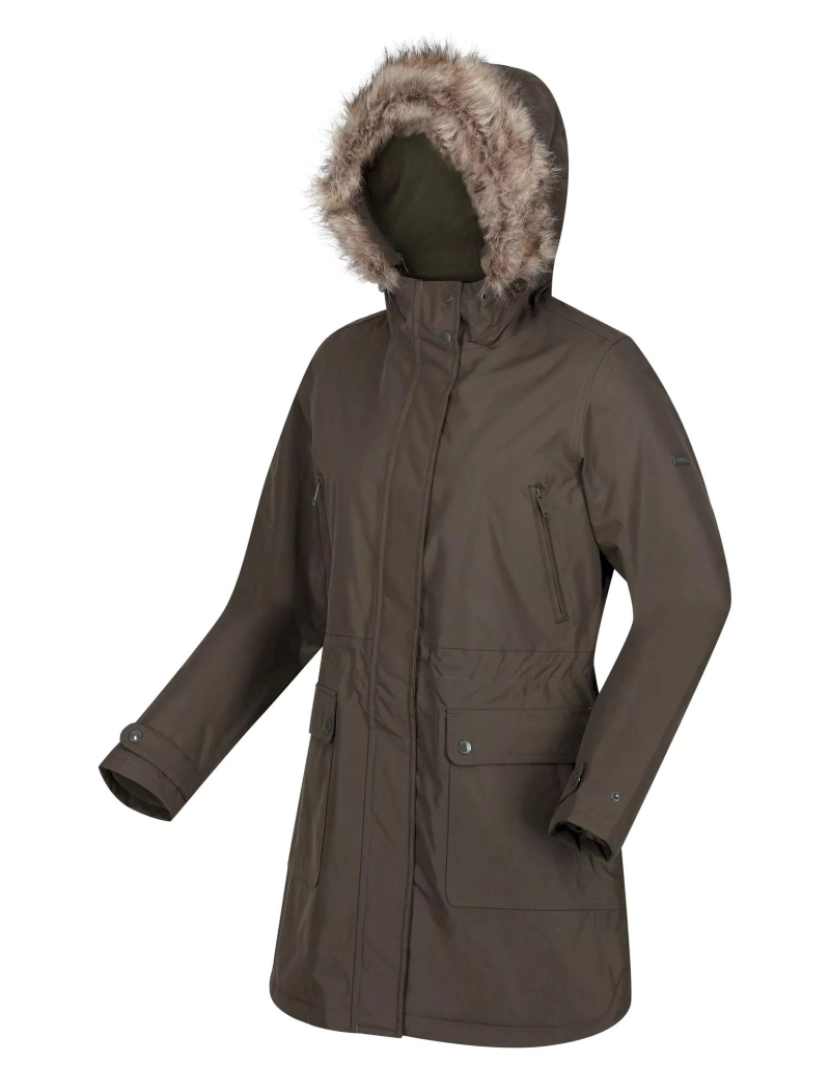 imagem de Regatta Womens/Ladies Sabinka Faux Fur Trim Parka3